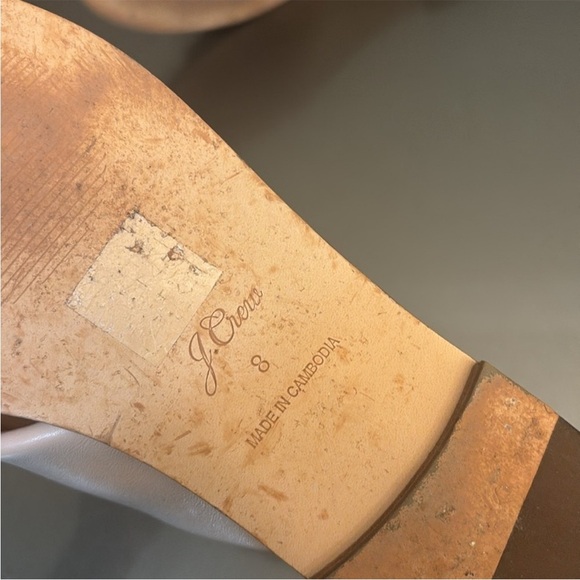 Women's Cream Slide Sandals - Picture 7 of 7